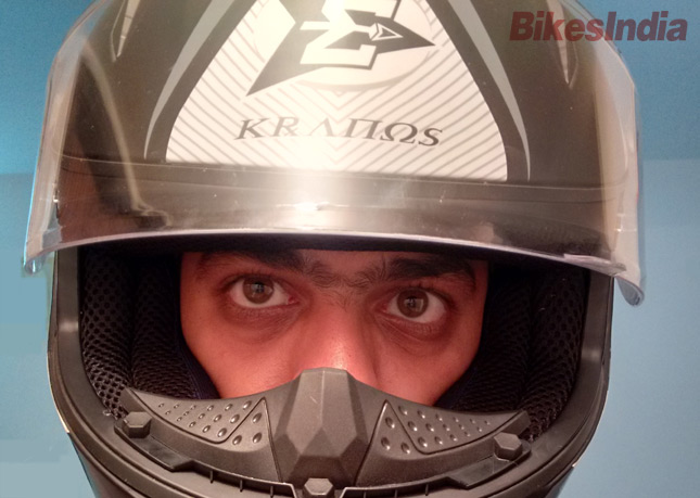 kranos helmet visor